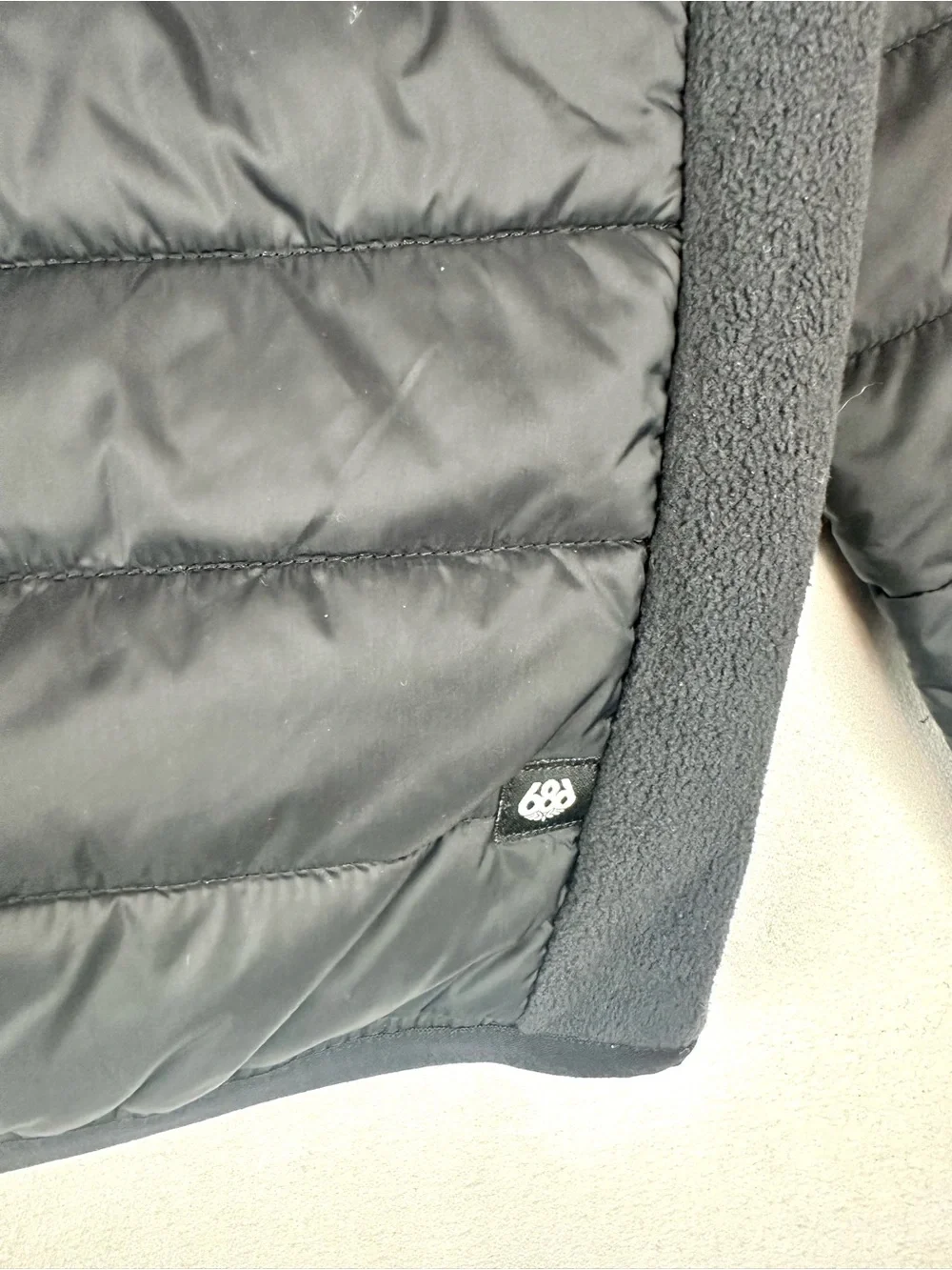 686 Smarty Thermal Puffer 3-in-1 Technology Form Jacket Quilted Fleece Hybrid L